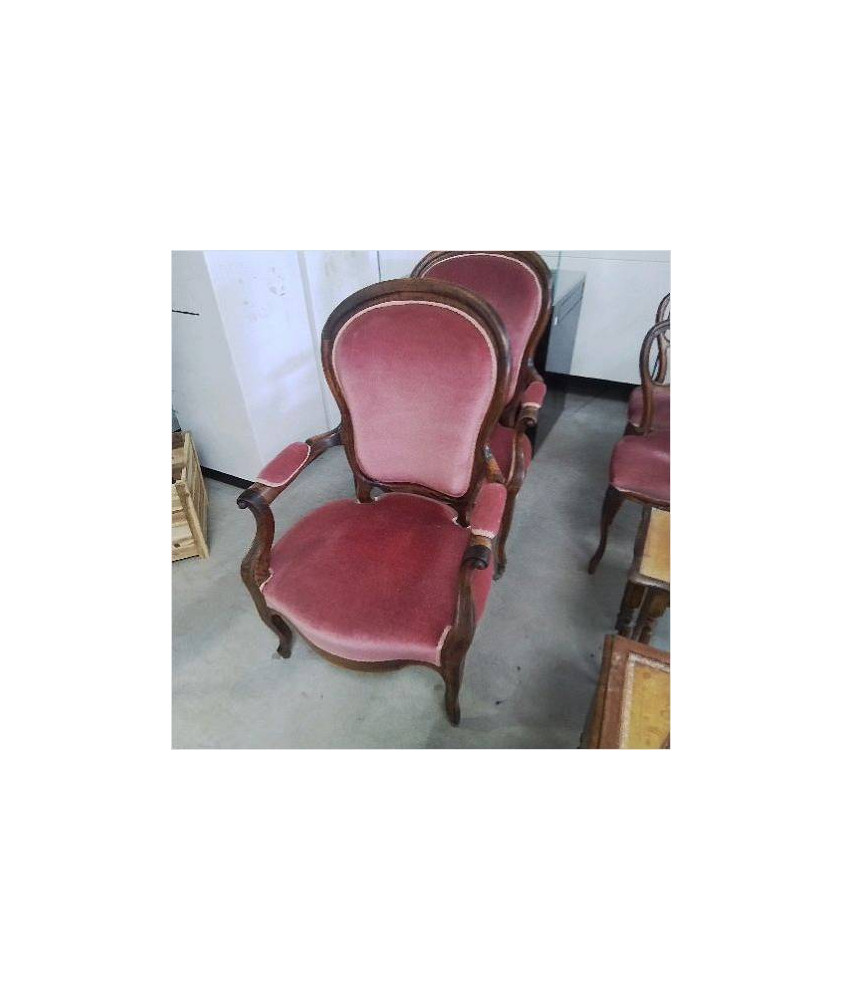 FAUTEUIL ROSE 