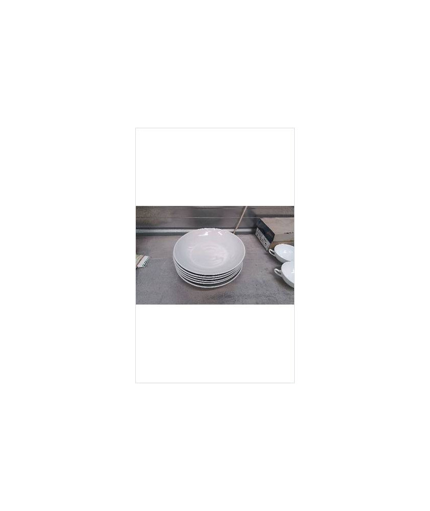 ASSIETTES CREUSES X6 