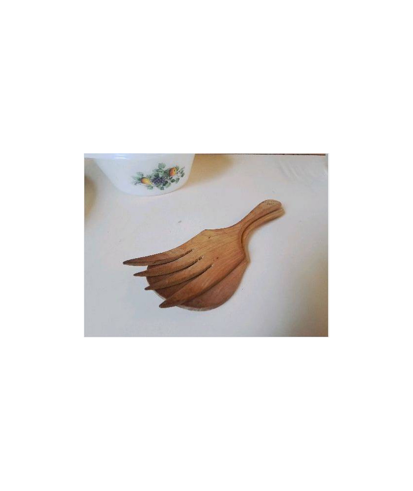 COUVERTS A SALADE EN BOIS