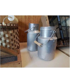 PETIT BIDON DE CREME EN ALUMINIUM