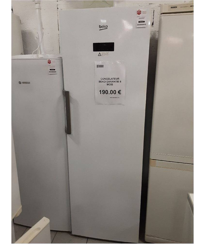 CONGELATEUR BEKO GARANTIE 6 MOIS