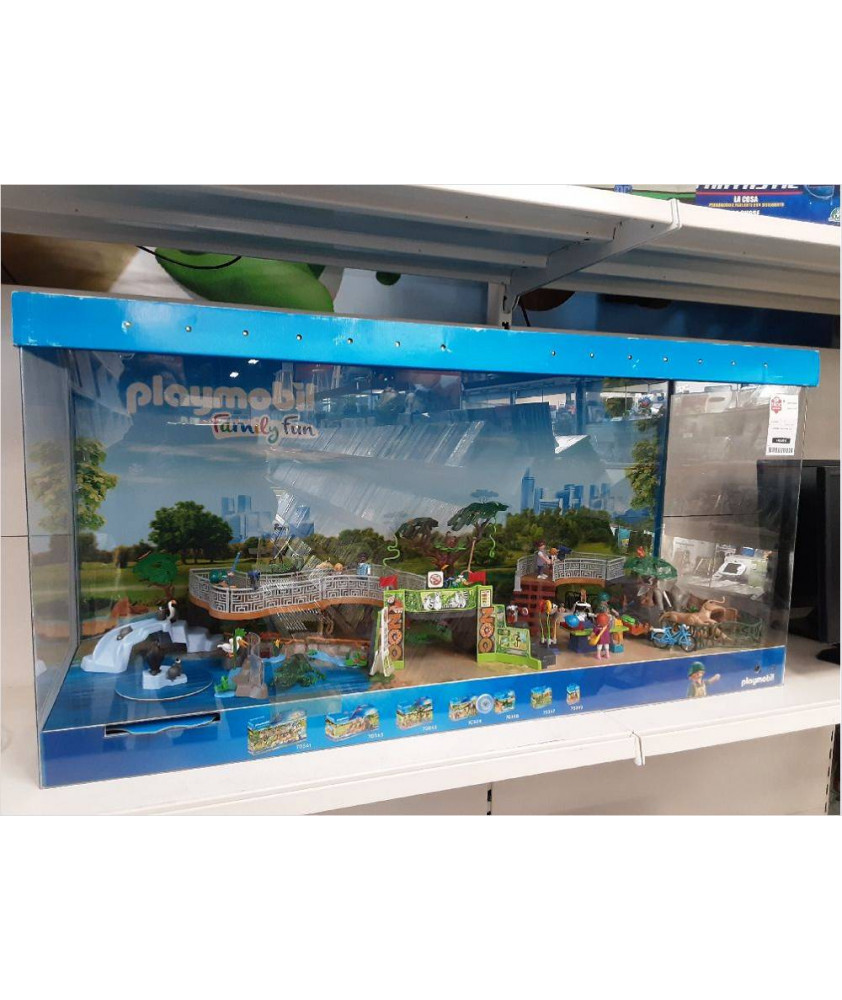 VITRINE PLAYMOBIL ZOO VITRINE PLAYMOBIL ZOO