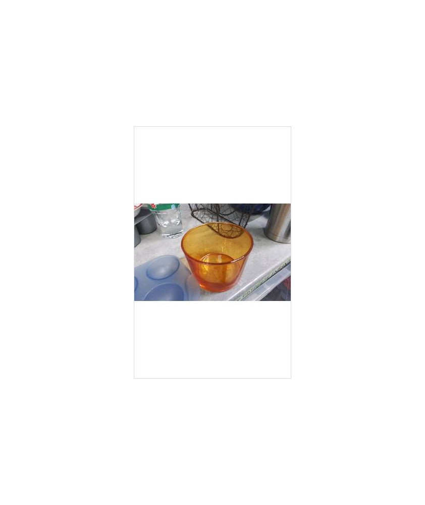 VERRE ORANGE 
