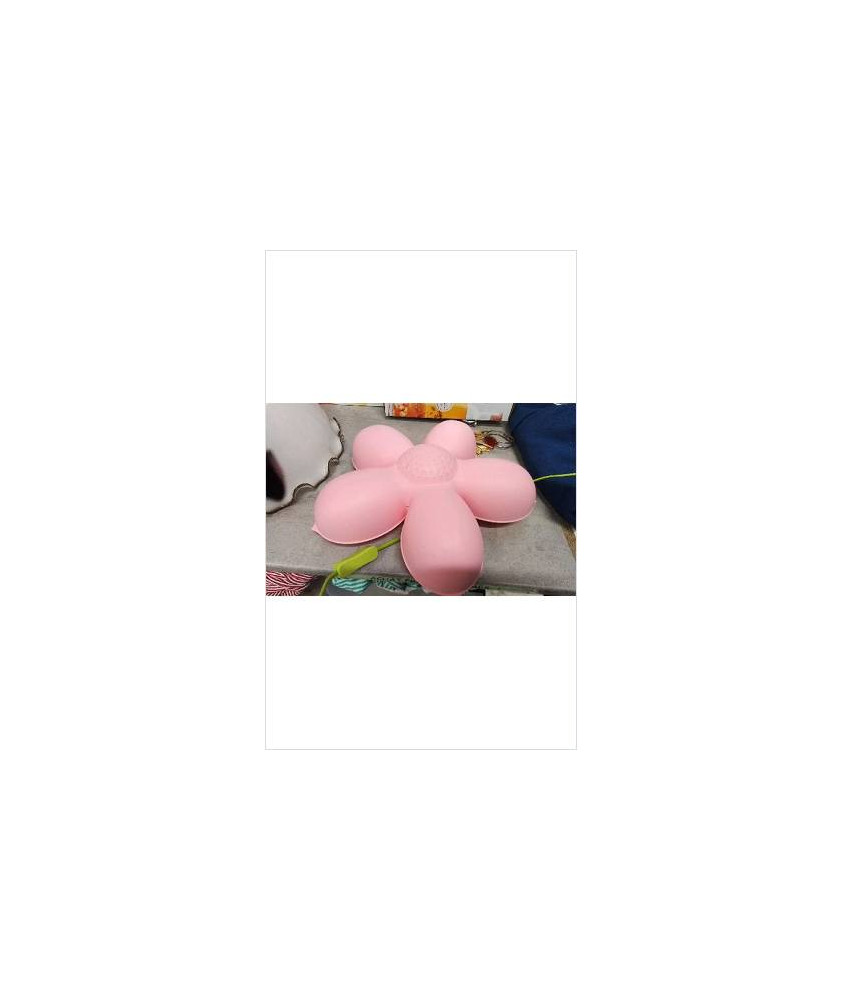 APPLIQUE FLEUR ROSE