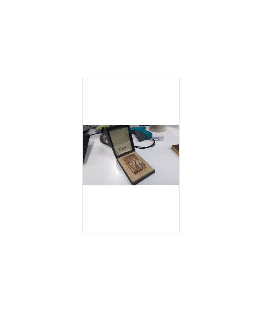 BRIQUET PLAQUE OR - ST DUPONT/ EN BOITE