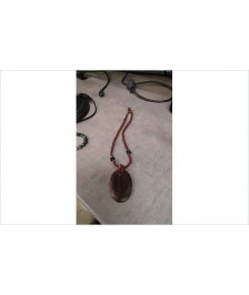 COLLIER BOIS FANTAISIE 