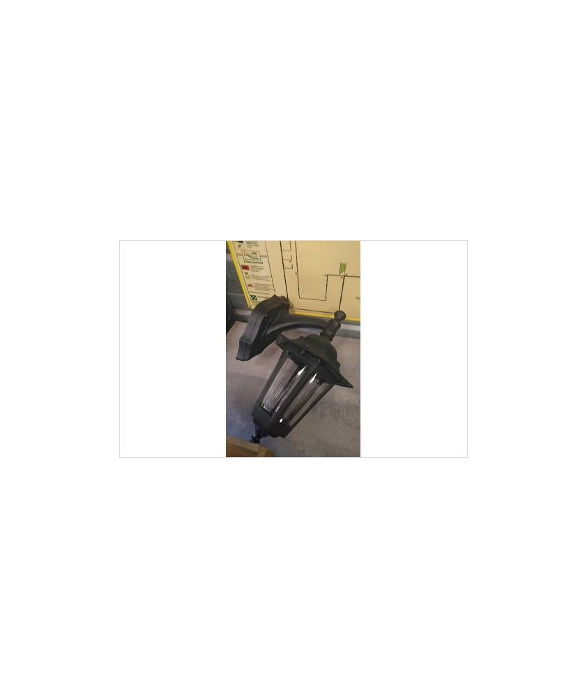 APPLIQUE STYLE LANTERNE NOIRE