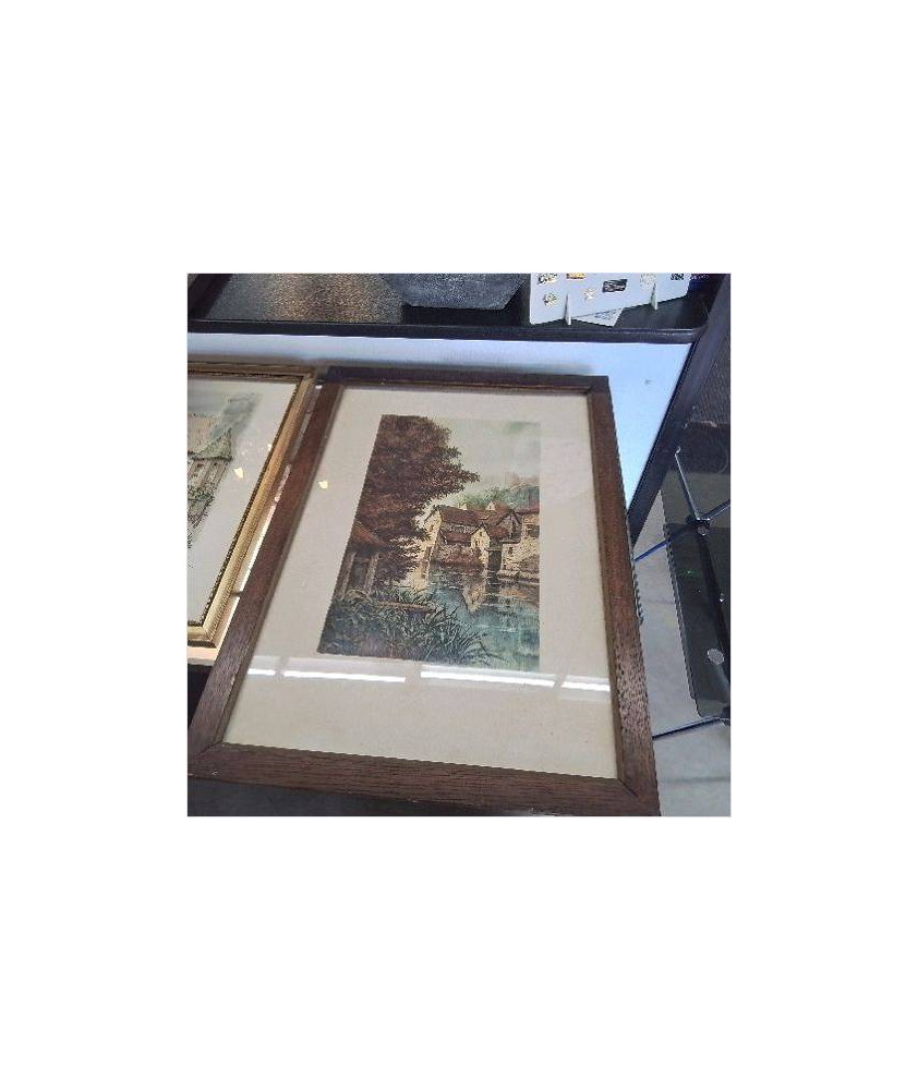LITHOGRAPHIE PAYSAGE 