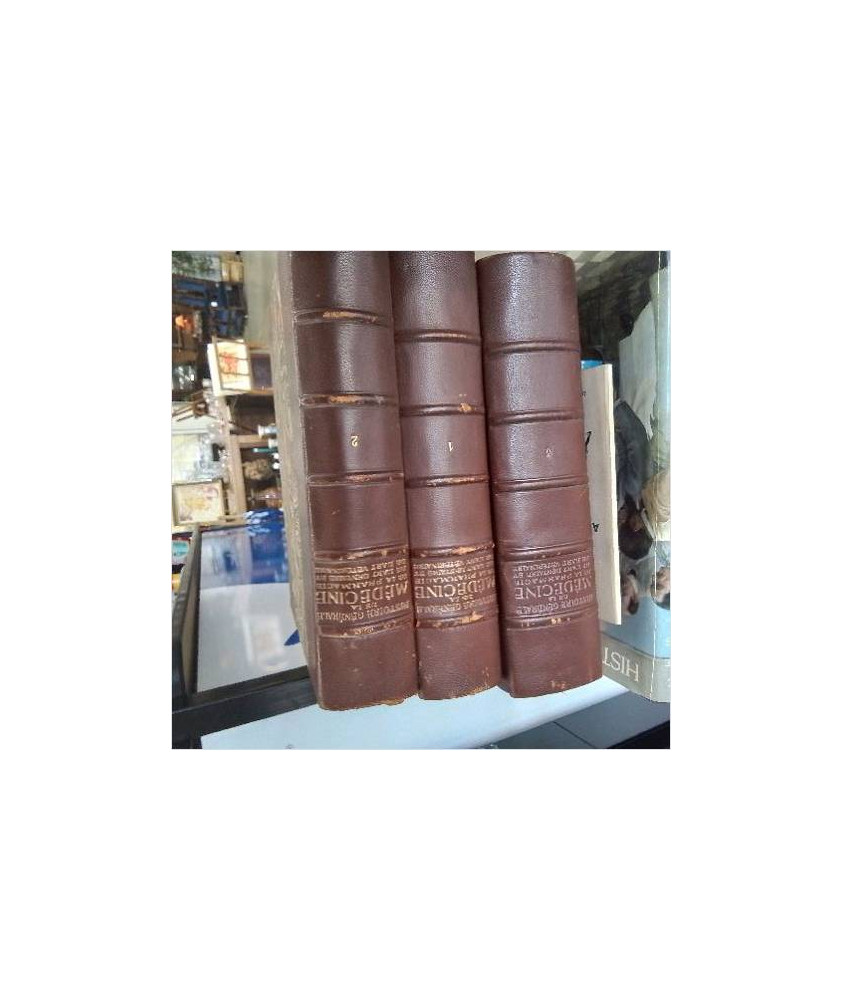 HISTOIRE GÉNÉRALE DE LA MÉDECINE LOT DE 3
