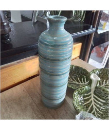 VASE BLEU SOLIFLORE