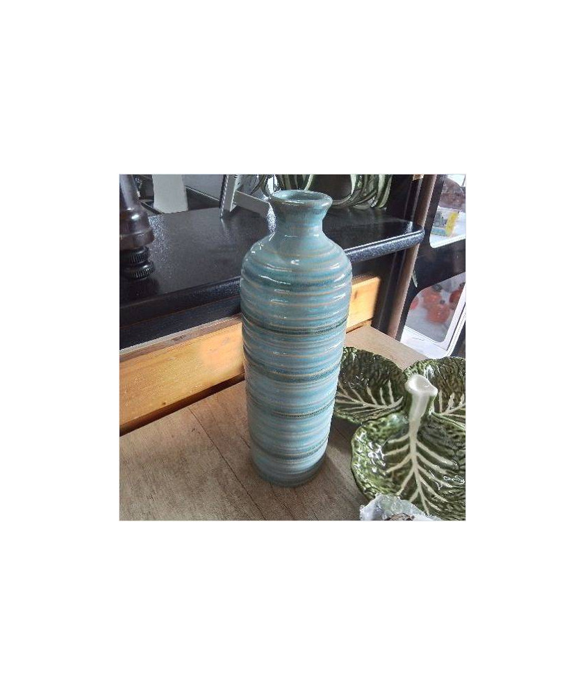 VASE BLEU SOLIFLORE