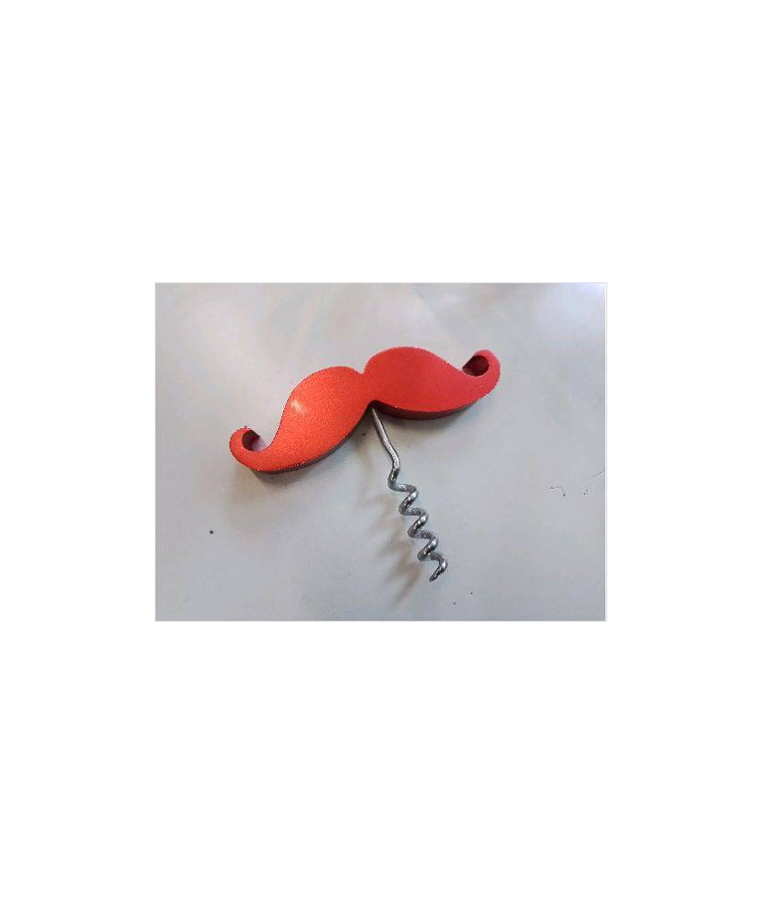 TIRE BOUCHON MOUSTACHE