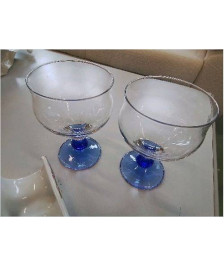 LOT DE 2 VERRE 