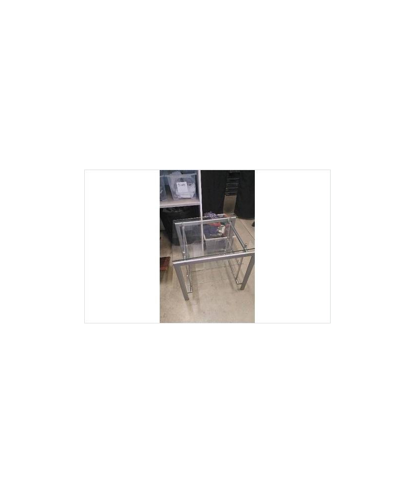 MEUBLE TV VERRE