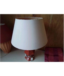 GRANDE LAMPE EFFET CRAQUELÉ 