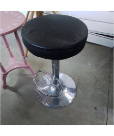 TABOURET HAUT NOIR