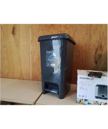 POUBELLE A PEDALE HOMEA 40L