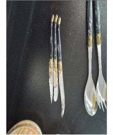COUTEAU SERVICE LAGUIOLE 