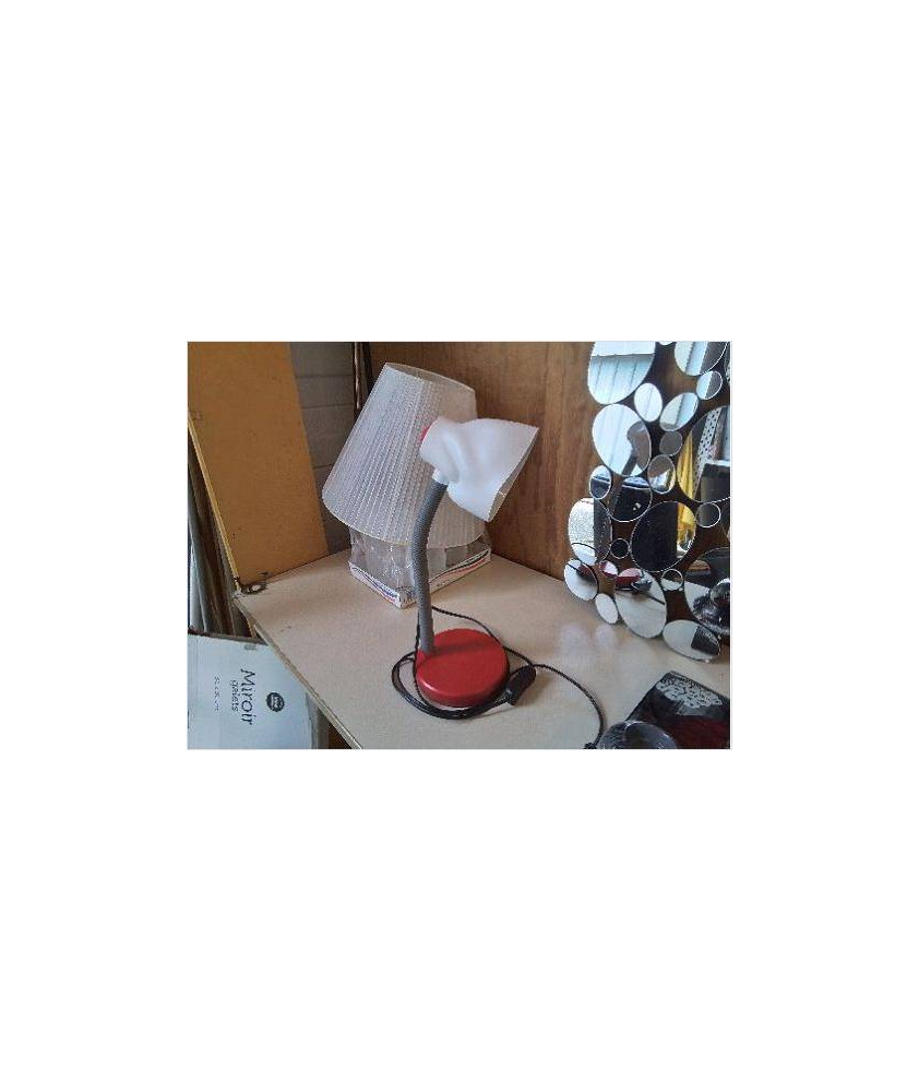 LAMPE DE BUREAU ROUGE 