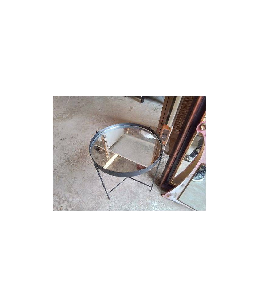 TABLE BASSE AVEC MIROIR 