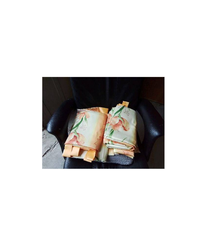 PAIRE RIDEAU MOTIF FLORAL 