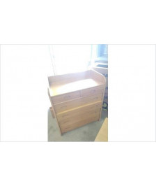 COMMODE PIN 6 TIROIRS 