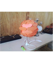 LAMPE A POSER ORANGE