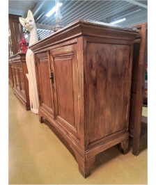 ARMOIRE 2 PORTES BOIS BLANC