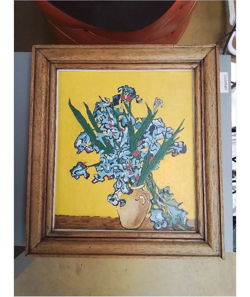 NATURE MORTE SUR PANNEAU 