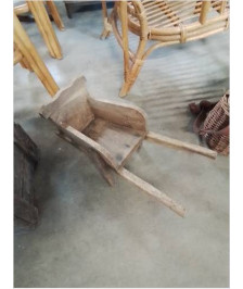 BROUETTE DÉCO BOIS XXE