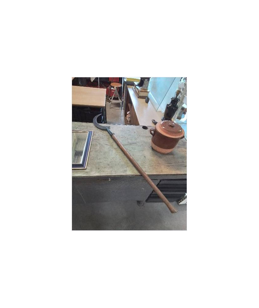 COUPE RONCE FER FORGÉ MANCHE BOIS