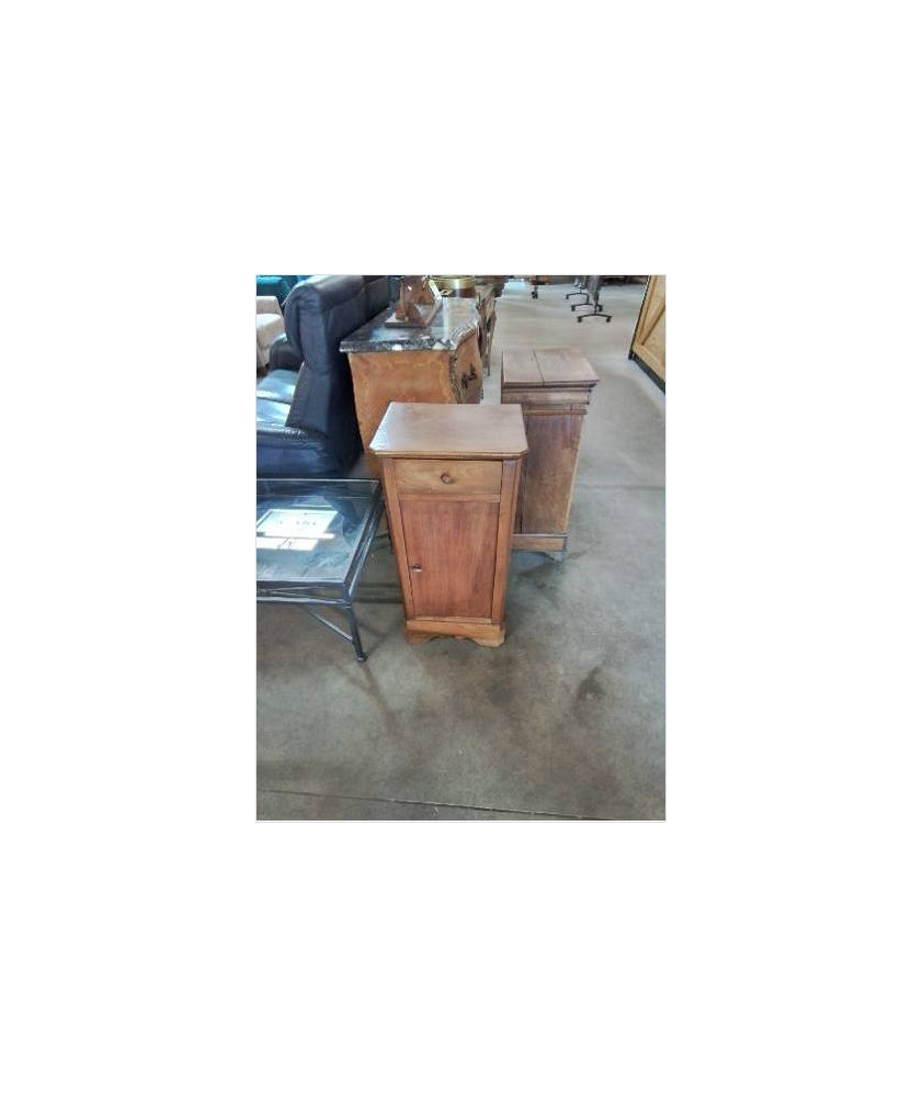 CHEVET BOIS CLAIR LOUIS PHILIPPE 1 TIROIR 1 PORTE 