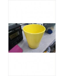 CACHE POT JAUNE 
