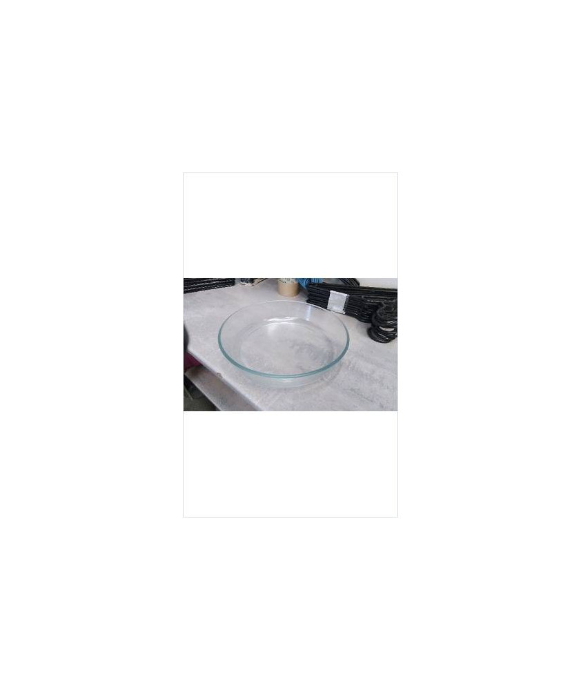 PLAT FOUR ROND PYREX 