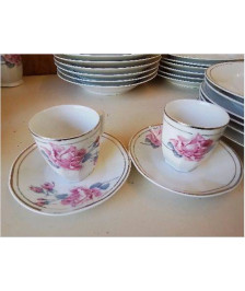 TASSE A CAFE AVEC SOUCOUPE 