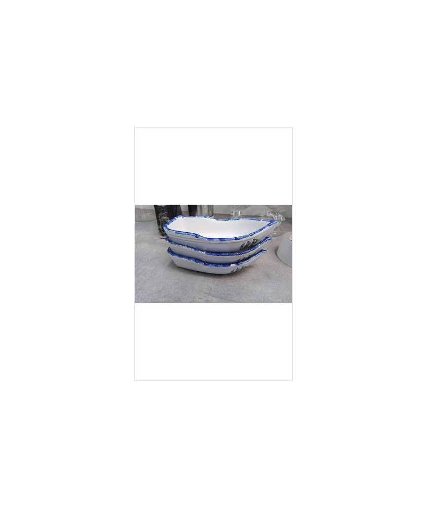 PLATS BATEAUX BRETONS X3 