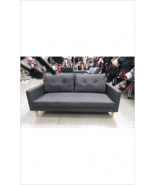 BANQUETTE 2 PLACES GRISE 