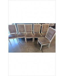 CHAISE BOIS TISSU 