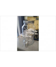 BONBONNE VERRE AVEC ROBINET 