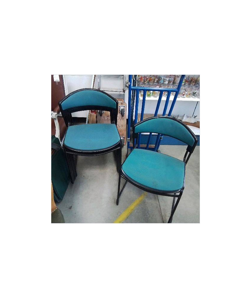 6 CHAISES DESIGN PAOLO FAVARETTO