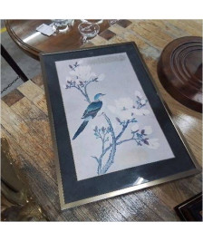 CADRE STYLE ASIATIQUE DECOR OISEAU