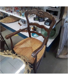 FAUTEUIL PAILLÉ 