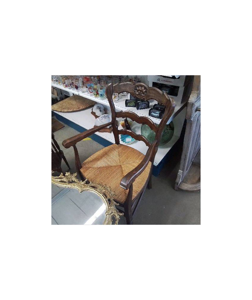 FAUTEUIL PAILLÉ 