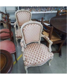 PAIRE DE FAUTEUILS LOUIX XV