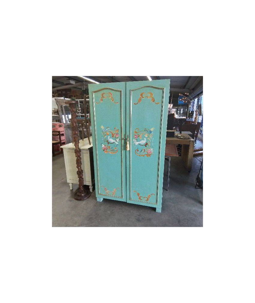 ARMOIRE PARISIENNE VERTE 