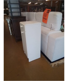 PETIT MEUBLE BAC A LINGE BLANC 