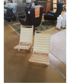 SIEGE DE PLAGE LA PAIRE EN L’ETAT 