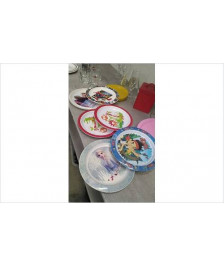 ASSIETTES PLASTIQUES ENFANT LE LOT 