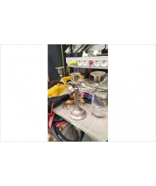 BOUGEOIR TRIPLE METAL 