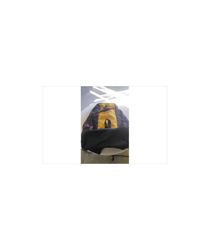 SAC A DOS NOIR JAUNE